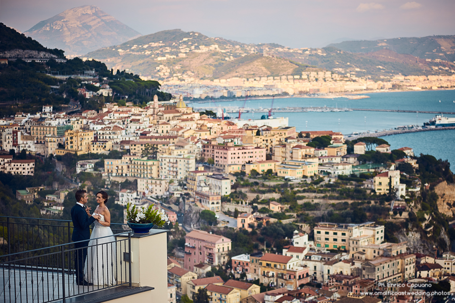 wedding photo in Amalfi Coast